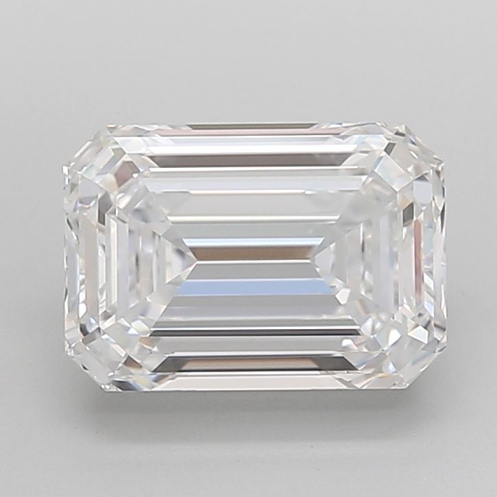 Emerald Lab-Grown Diamond 3.70ct D IF