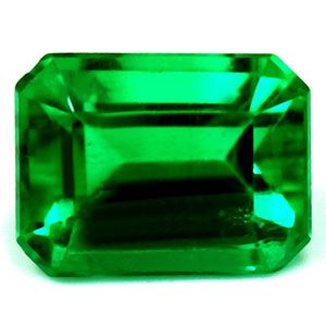 Emerald Green Emerald 0.46ct loose gemstone