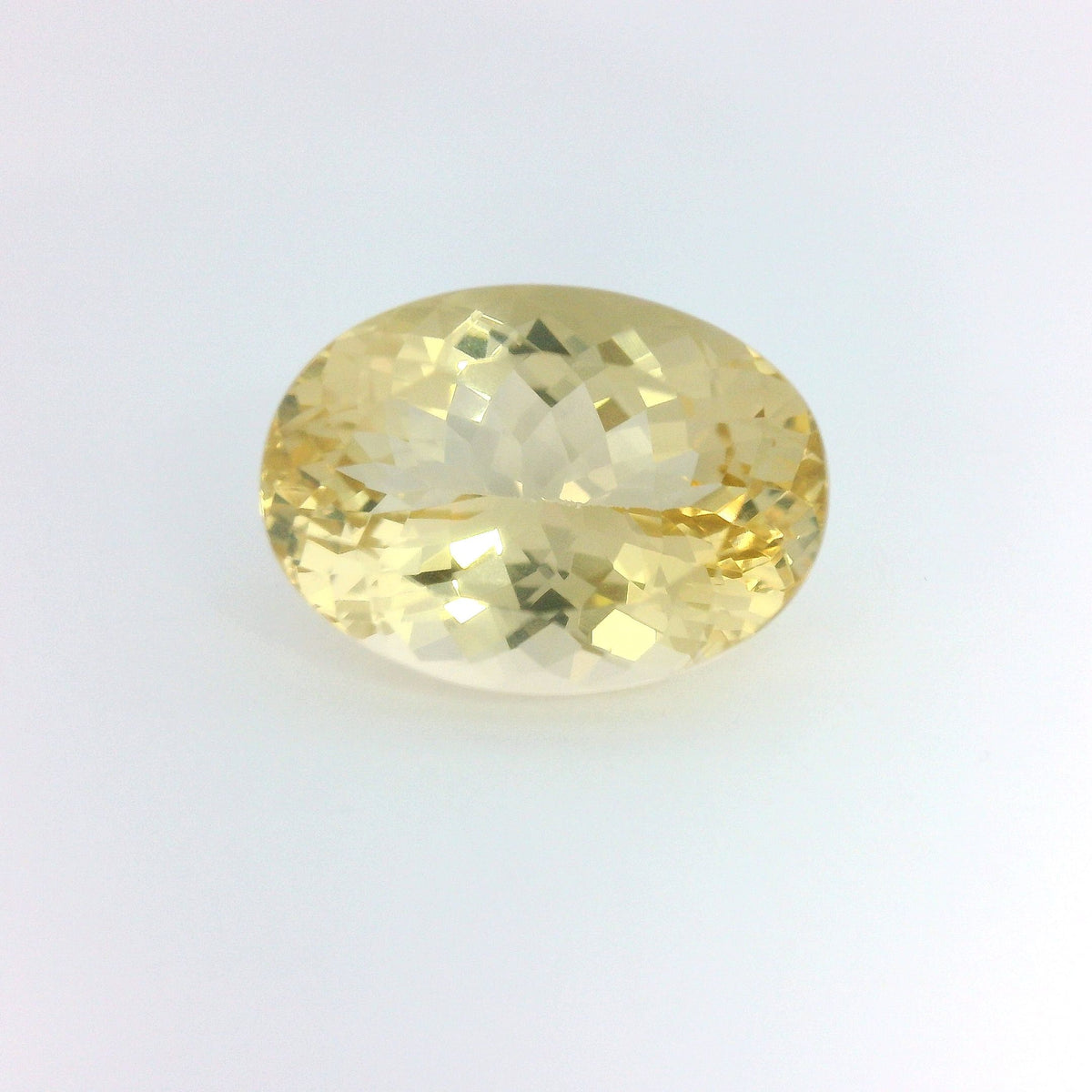 Oval Yellow Heliodor 7.26ct loose gemstone
