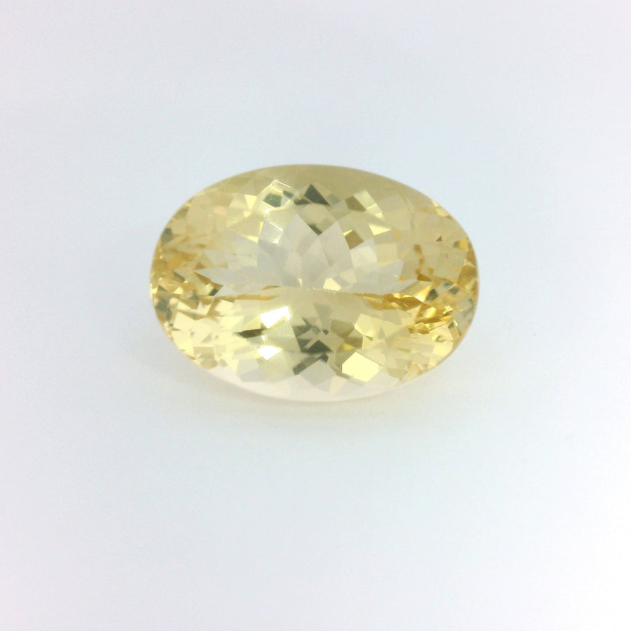 Oval Yellow Heliodor 7.26ct loose gemstone