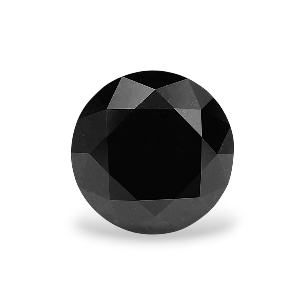 Round Fancy Black Natural Diamond 2ct VVS2 loose diamond