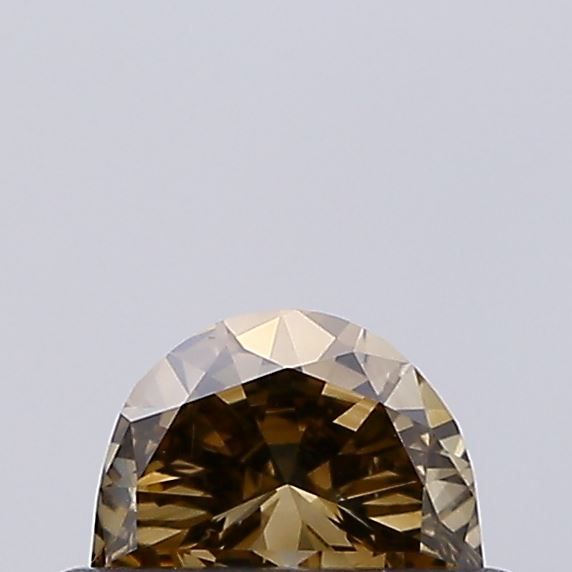 Half Moon Fancy Brown Natural Diamond 0.22ct SI1 loose diamond