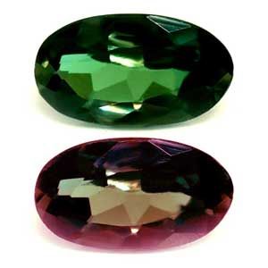Oval Green Alexandrite 0.12ct loose gemstone