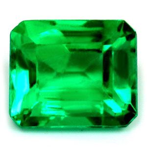 Emerald Green Emerald 0.65ct loose gemstone