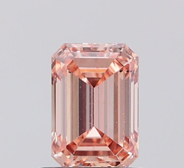 Emerald Fancy Pinkish Brown Lab-grown Diamond 1ct VS2 loose diamond