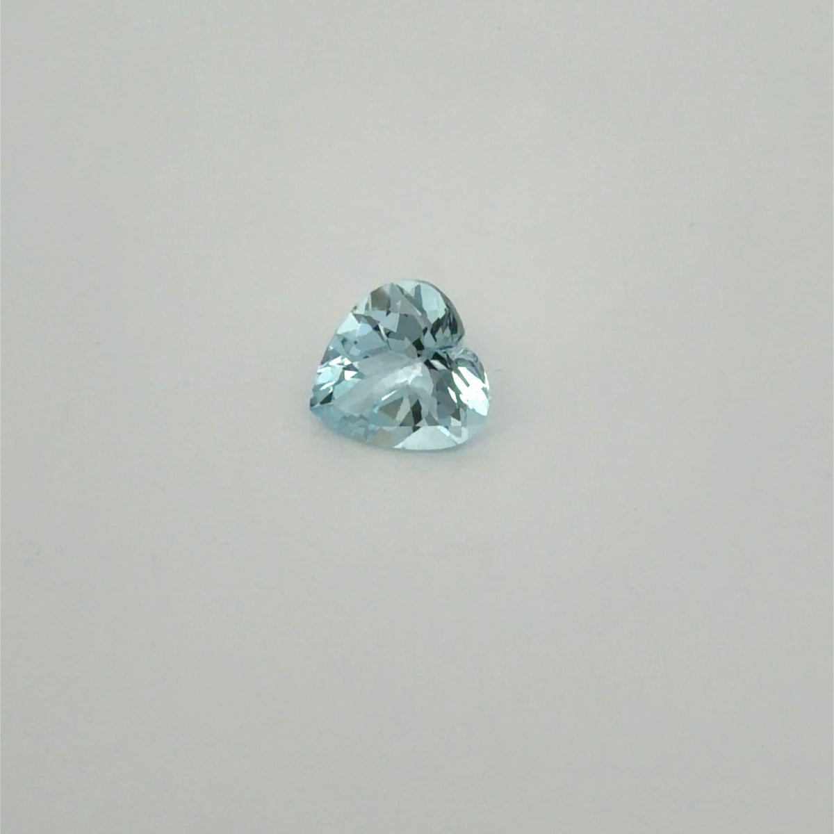 Heart Blue Aquamarine 1.49ct loose gemstone