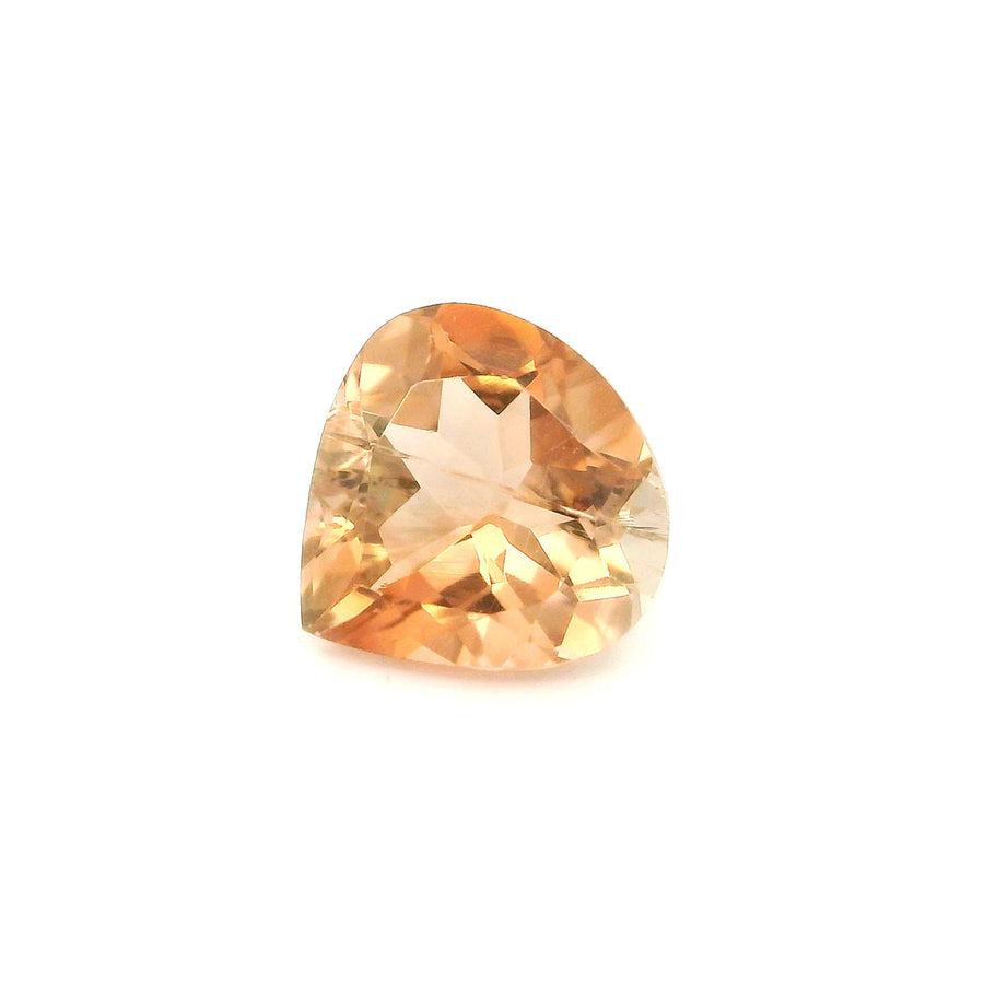 Pear Orange Tourmaline 1.46ct loose gemstone