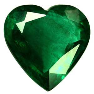 Heart Green Emerald 1.89ct loose gemstone