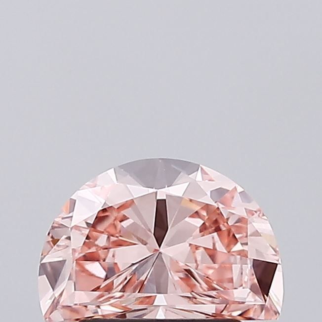Half Moon Fancy Intense Pink Lab-grown Diamond 1.22ct VVS2 loose diamond