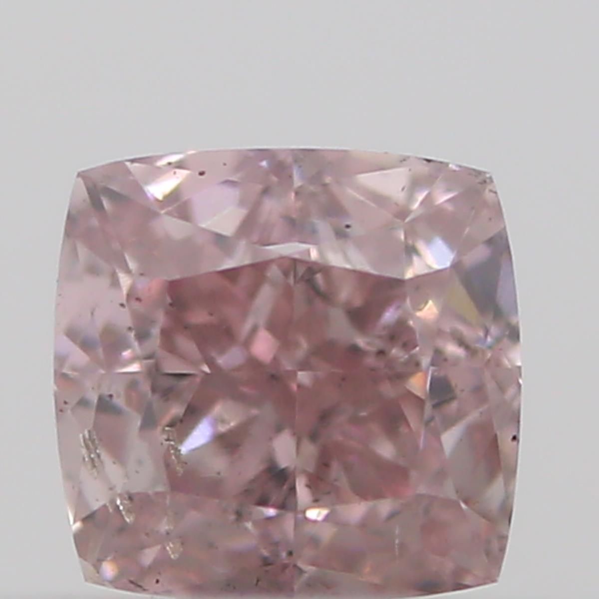 Cushion Fancy Pink Natural Diamond 0.2ct SI2 loose diamond