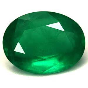 Oval Green Emerald 3.93ct loose gemstone