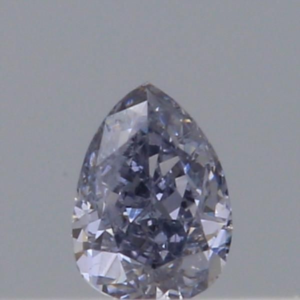 Pear Fancy Grayish Blue Natural Diamond 0.08ct loose diamond