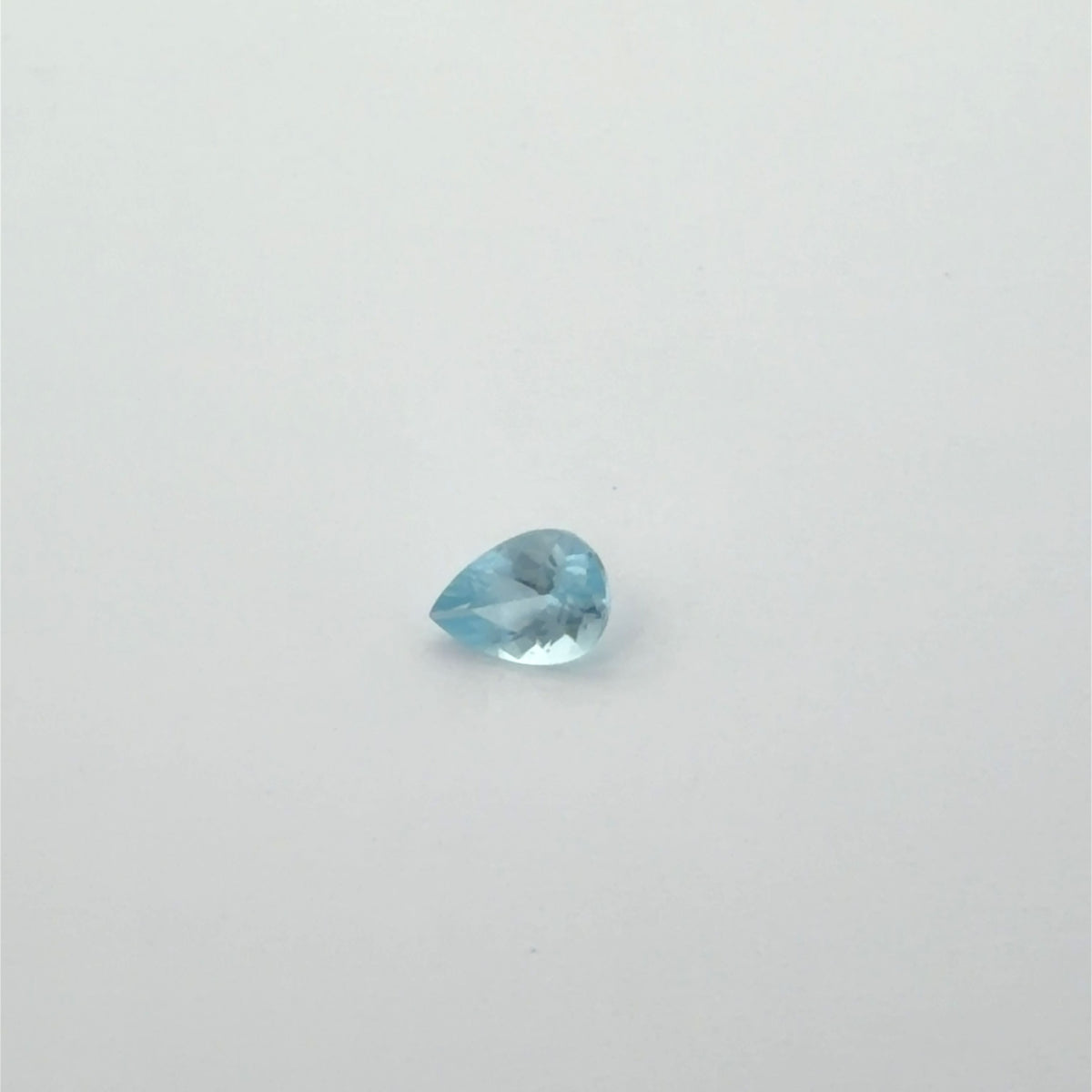 Pear Blue Aquamarine 0.61ct loose gemstone