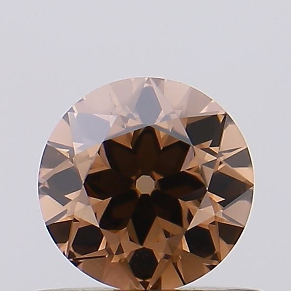 European Cut Fancy Brown Lab-grown Diamond 0.51ct VS1 loose diamond