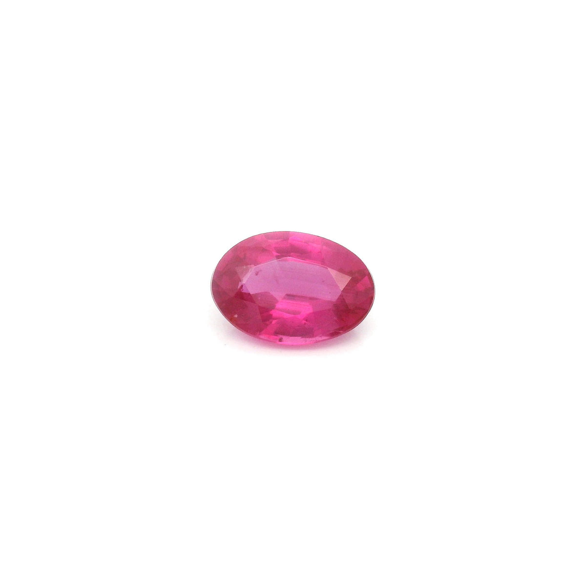 Oval Red Ruby 0.9ct loose gemstone