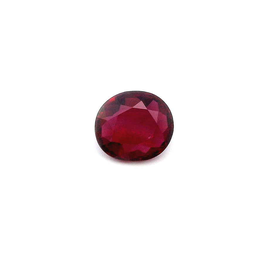 Oval Red Ruby 1.01ct loose gemstone