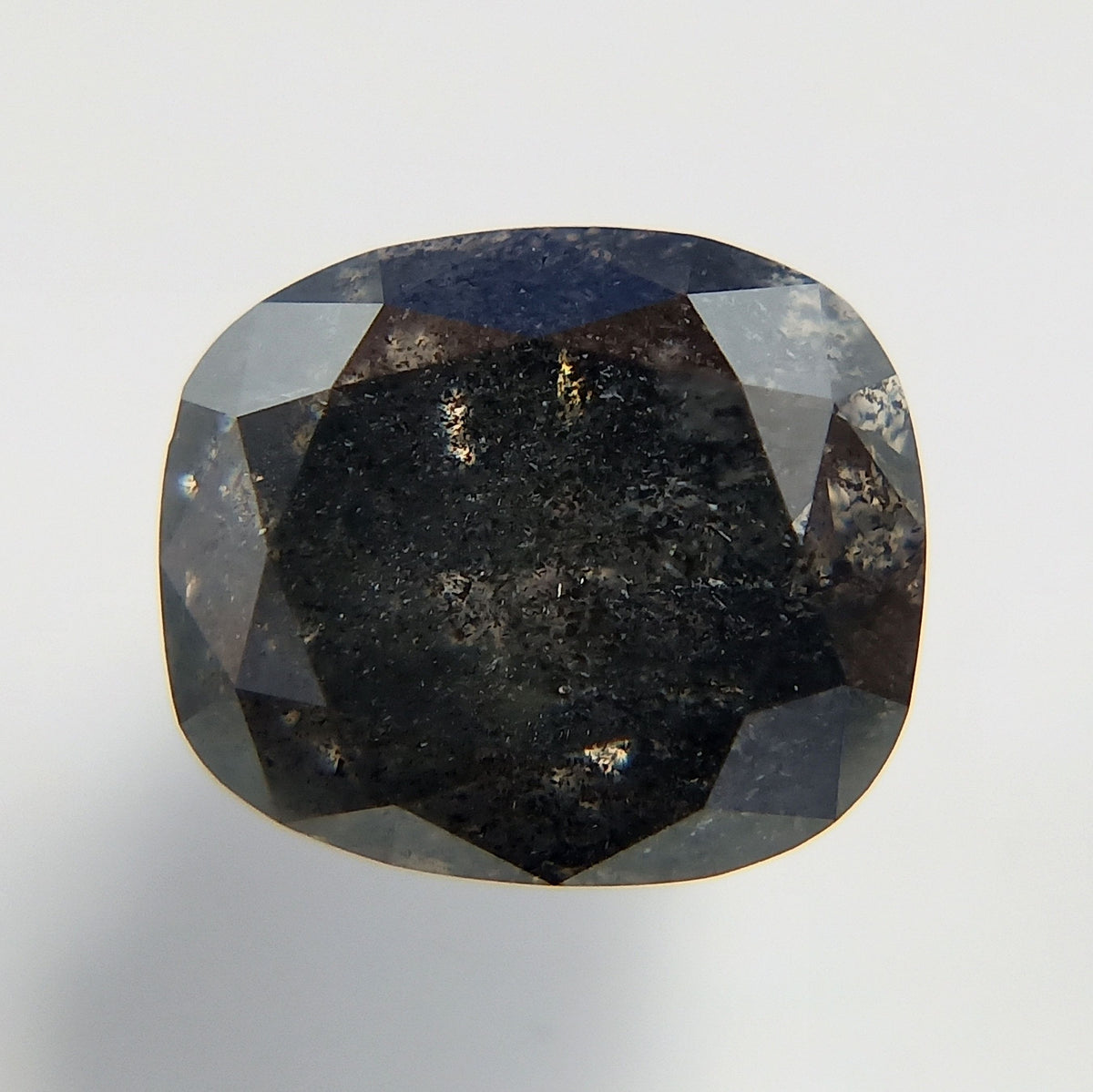 Cushion Fancy Dark Gray Natural Diamond 1.51ct loose diamond