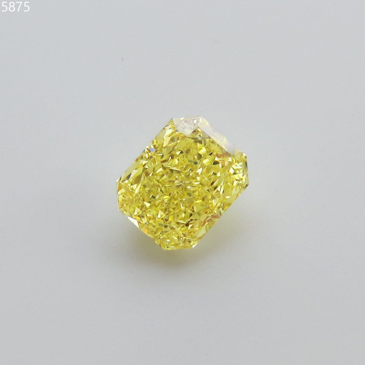 Radiant Fancy Intense Yellow Natural Diamond 1.51ct VVS2 loose diamond