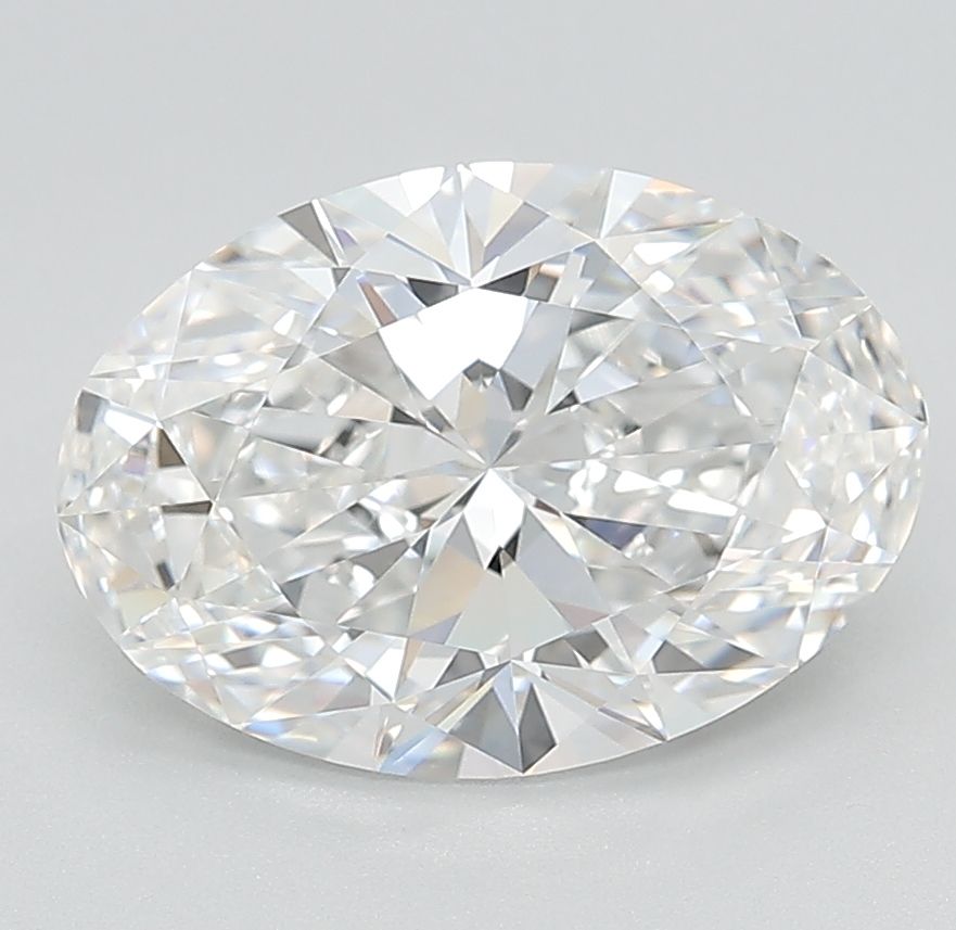 Oval Lab-Grown Diamond 3.11ct E IF