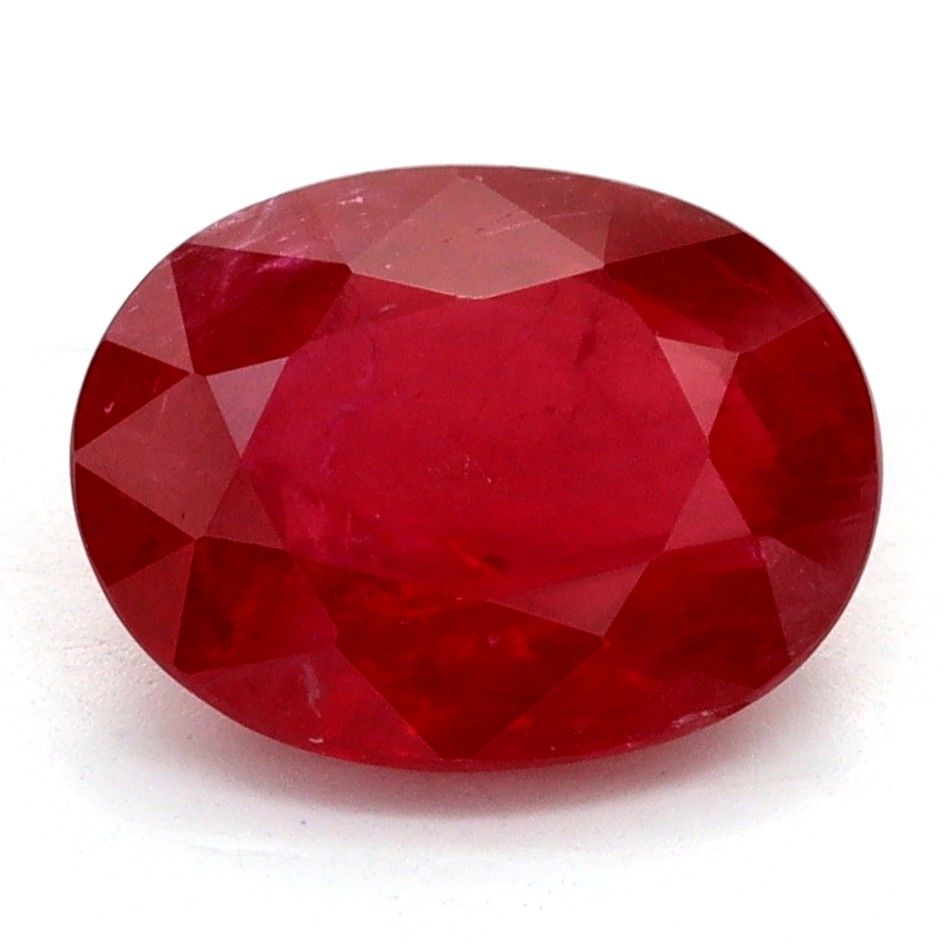 Oval Red Ruby 1.53ct loose gemstone