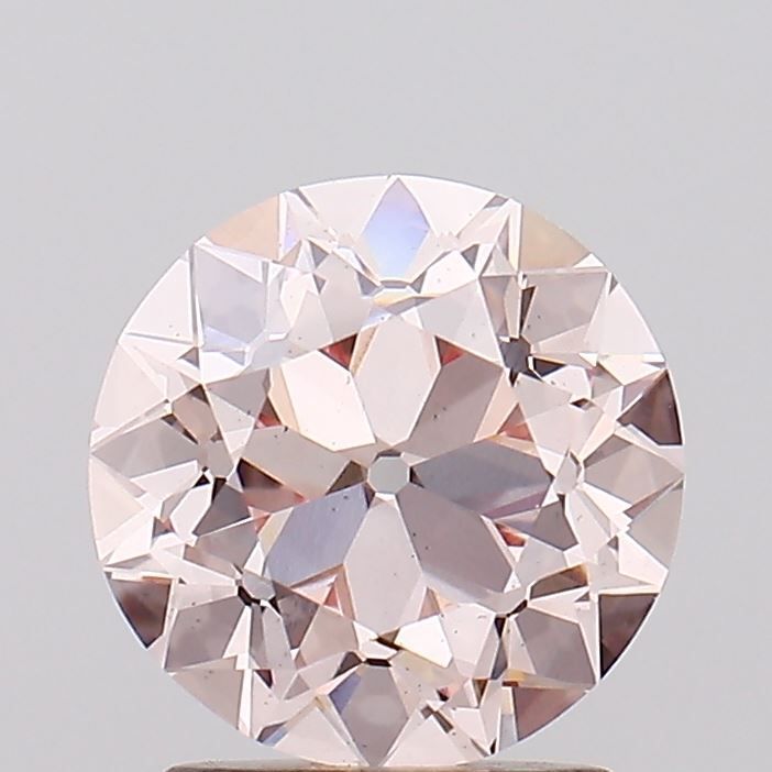 European Cut Fancy Light Pink Lab-grown Diamond 2ct VS2 loose diamond