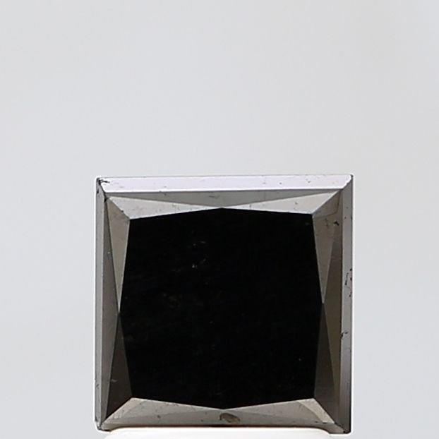 Princess Fancy Black Natural Diamond 1.77ct VS2 loose diamond