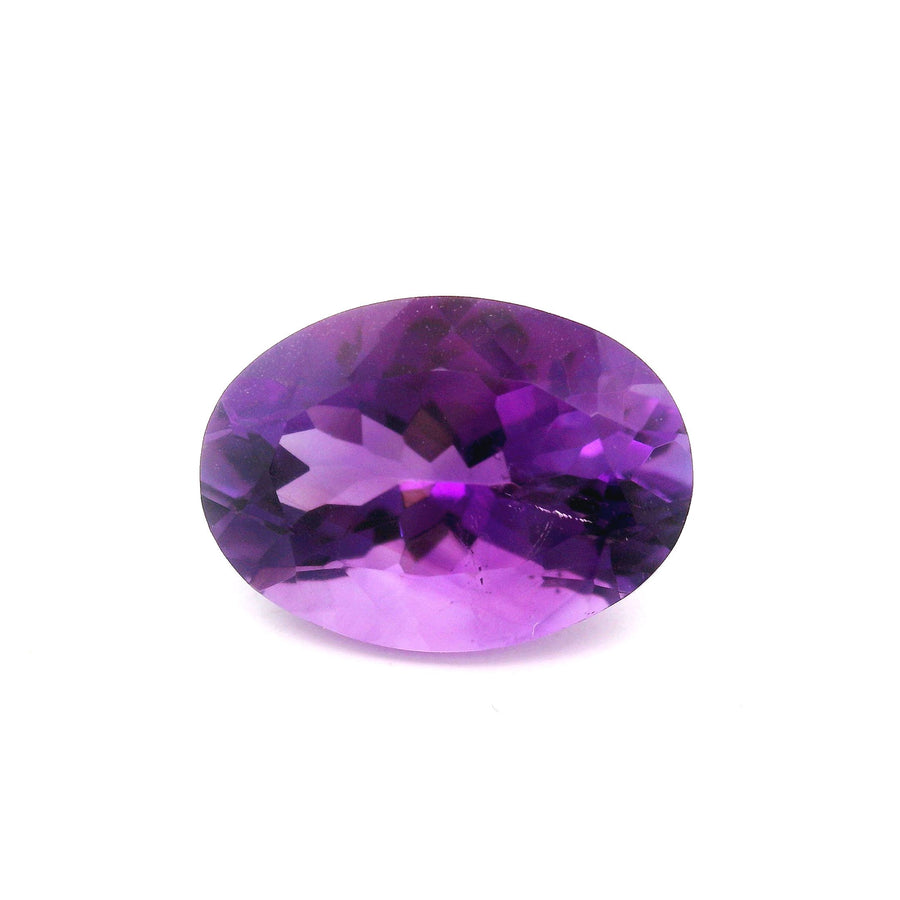Oval Purple Amethyst 4.46ct loose gemstone