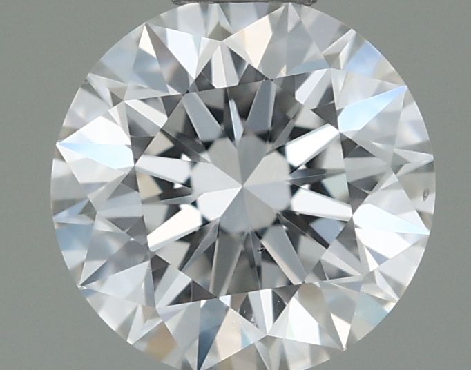 Round Natural Diamond 0.61ct F VS2