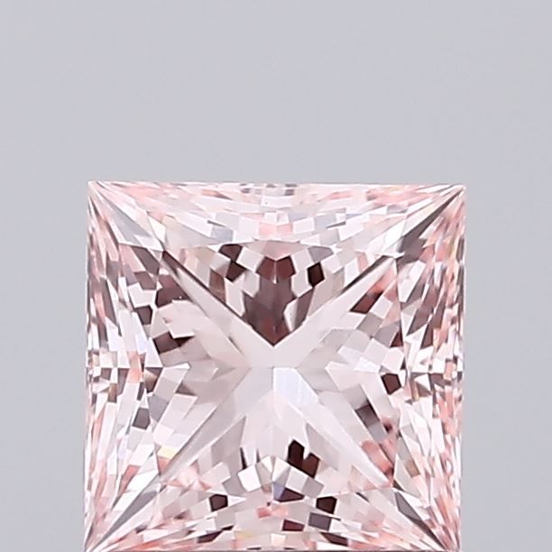 Princess Fancy Intense Pink Lab-grown Diamond 1.09ct VVS2 loose diamond