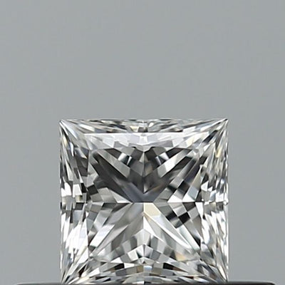 Princess Natural Diamond 0.32ct F IF