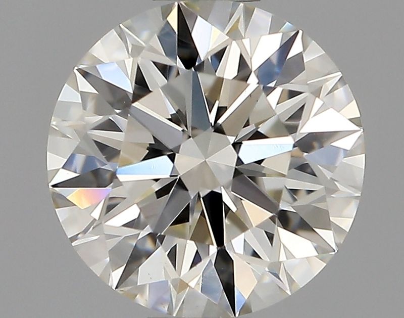Round Natural Diamond 0.76ct J VS1