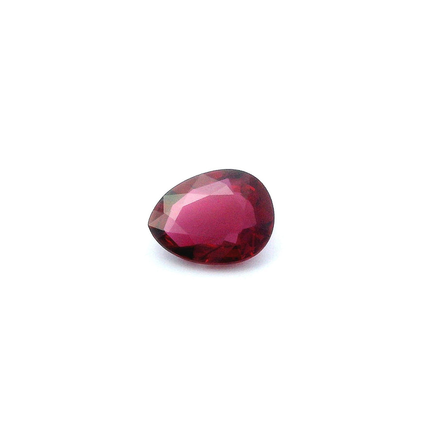 Pear Red Ruby 1.52ct loose gemstone