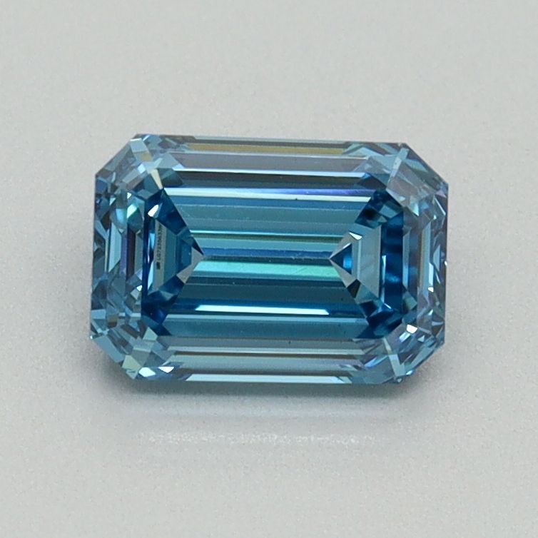 Emerald Fancy Vivid Blue Lab-grown Diamond 1.01ct VS1 loose diamond