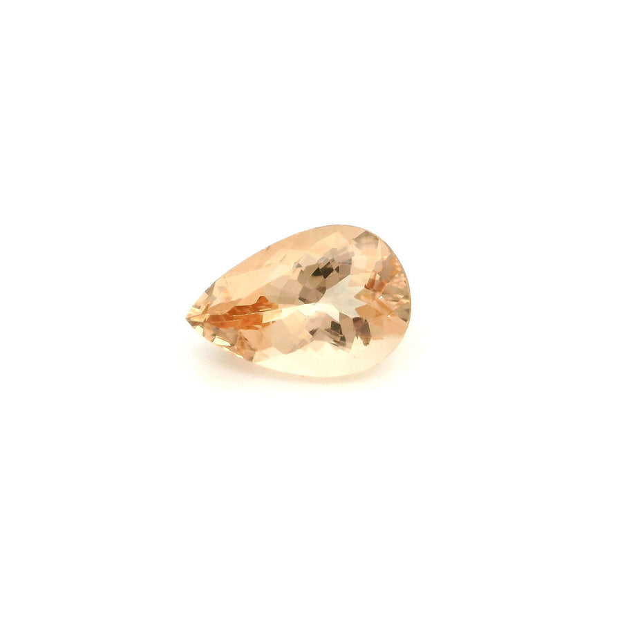 Pear Pink Morganite 2.54ct loose gemstone