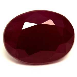 Oval Red Ruby 1.8ct loose gemstone