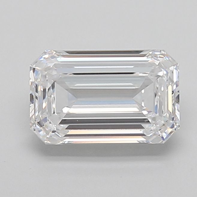 Emerald Lab-Grown Diamond 3.52ct D IF