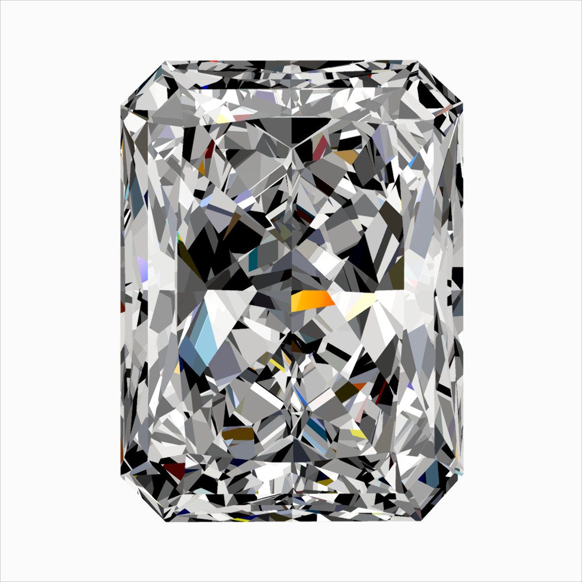 Radiant Natural Diamond 0.31ct G VVS1