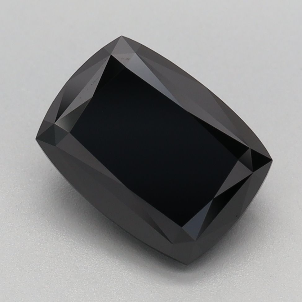 Cushion Fancy Black Lab-grown Diamond 2.21ct loose diamond