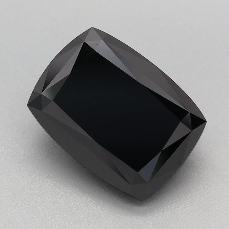Cushion Fancy Black Lab-grown Diamond 2.21ct loose diamond