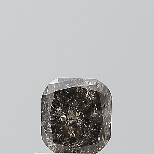 Cushion Salt And Pepper Natural Diamond 0.58ct VS2 loose diamond
