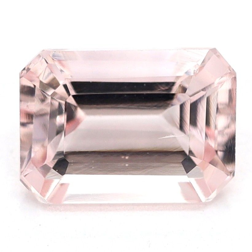 Emerald Pink Morganite 1.02ct loose gemstone