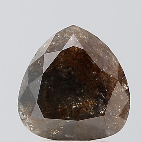 Trilliant Salt And Pepper Natural Diamond 2.1ct VVS2 loose diamond