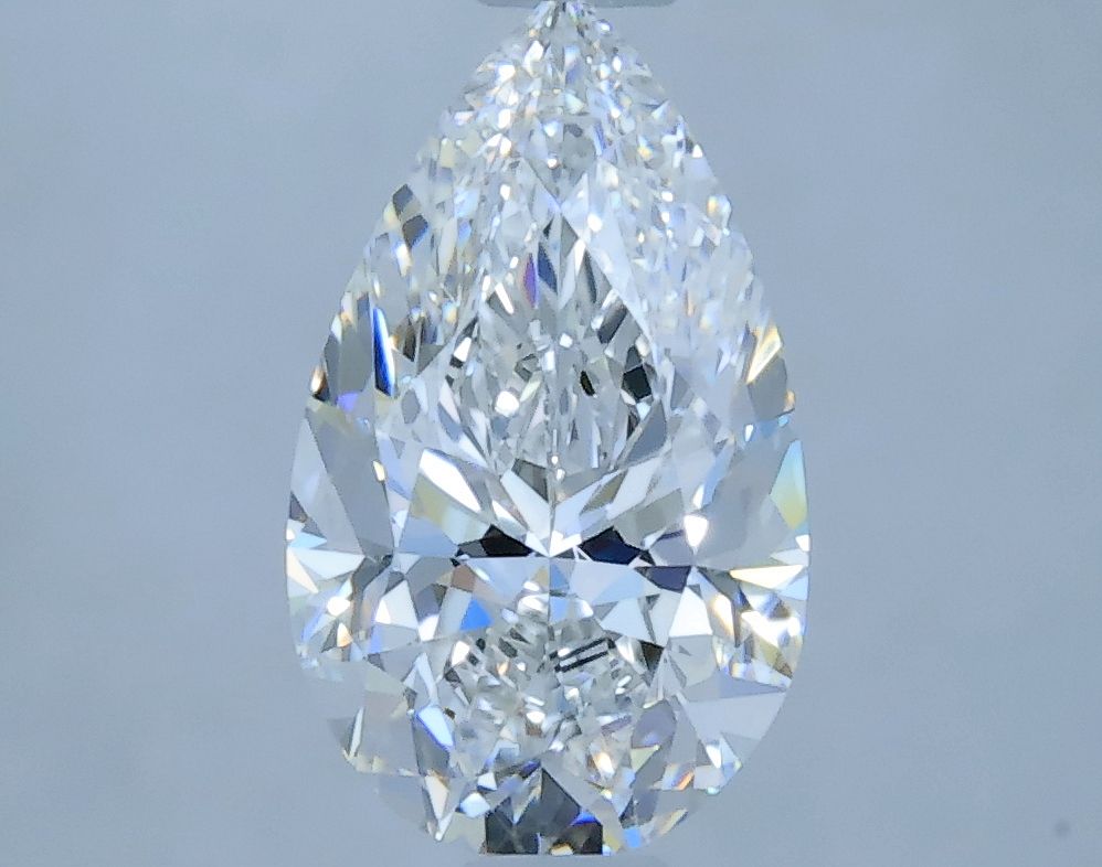 Pear Natural Diamond 0.80ct E VVS1