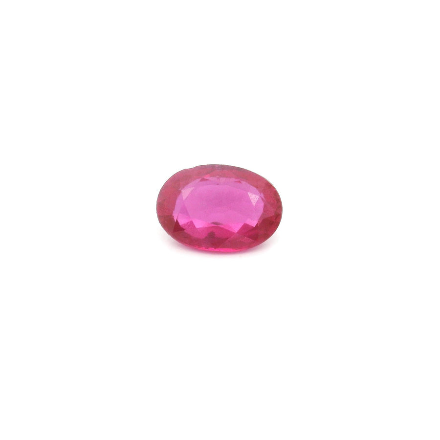 Oval Red Ruby 0.94ct loose gemstone