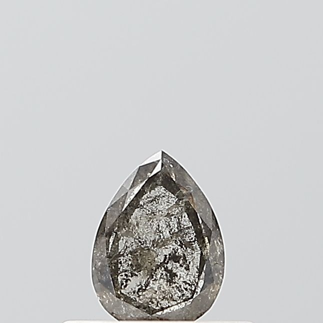 Pear Salt And Pepper Natural Diamond 0.3ct VVS2 loose diamond