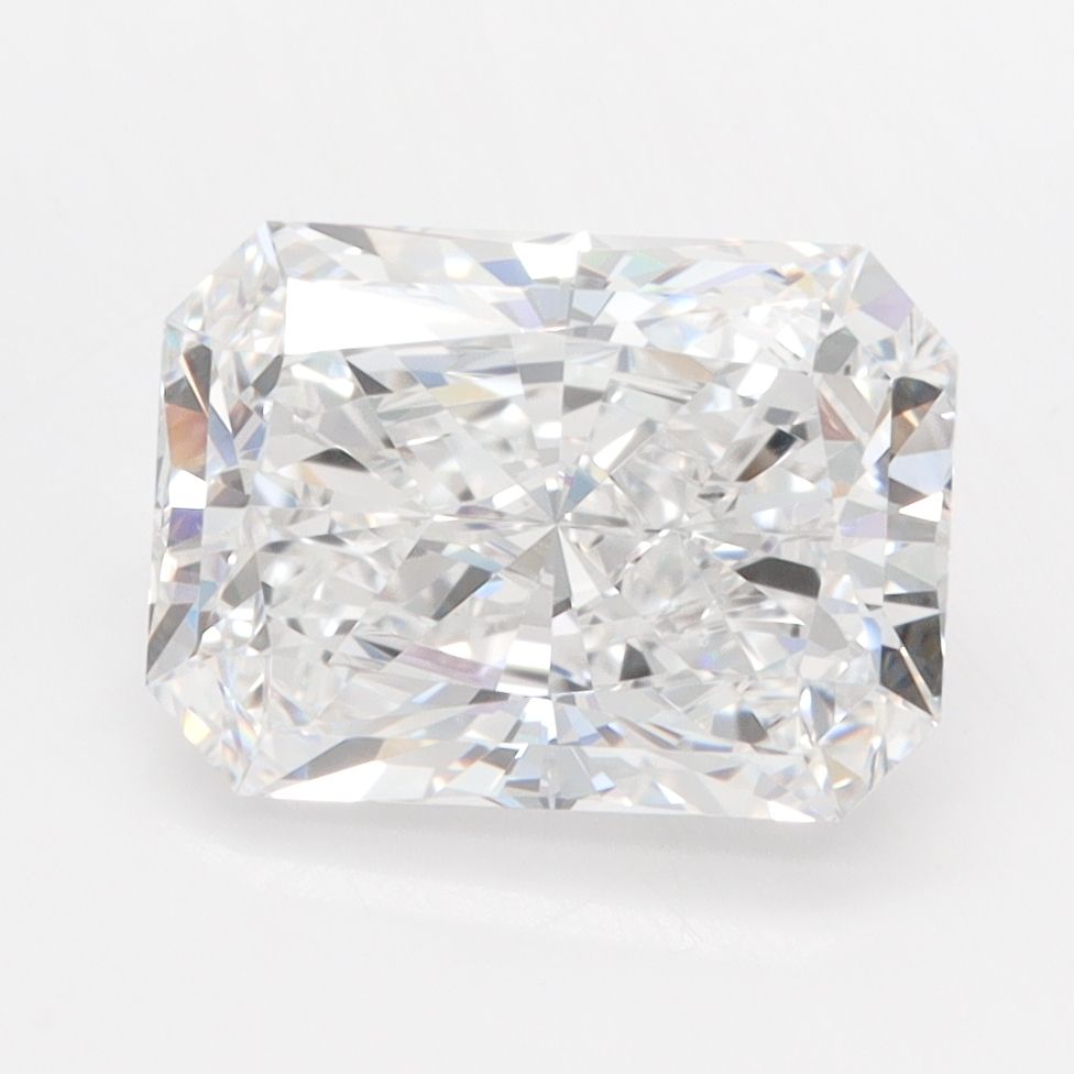 Radiant Lab-Grown Diamond 2.93ct D IF