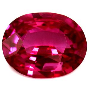 Oval Red Ruby 1.09ct loose gemstone