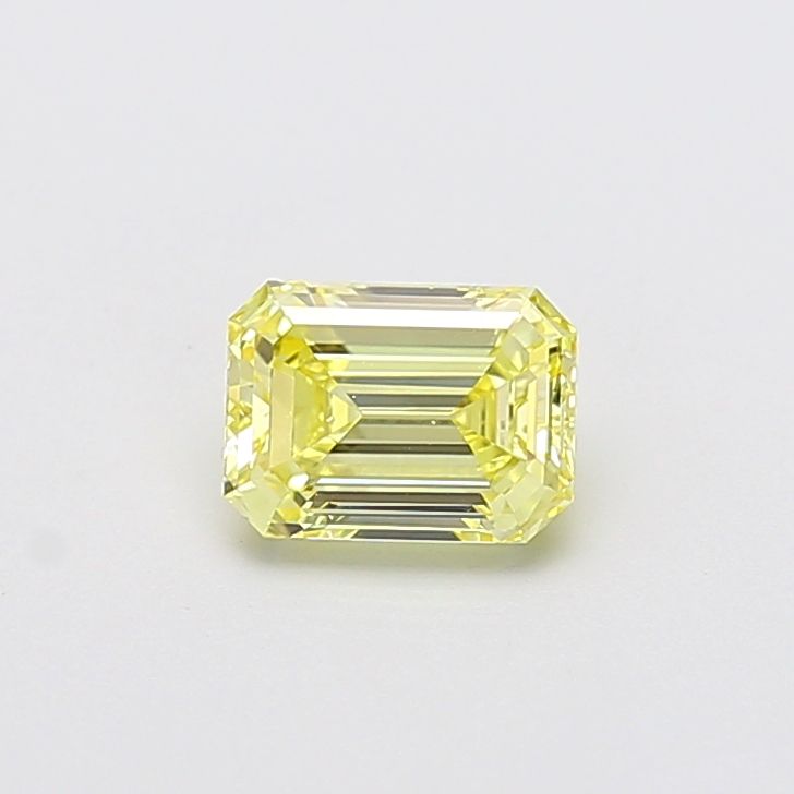 Emerald Fancy Yellow Lab-grown Diamond 1ct VS2 loose diamond