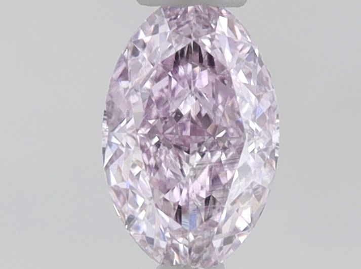Oval Fancy Intense Pinkish Purple Natural Diamond 0.24ct SI1 loose diamond