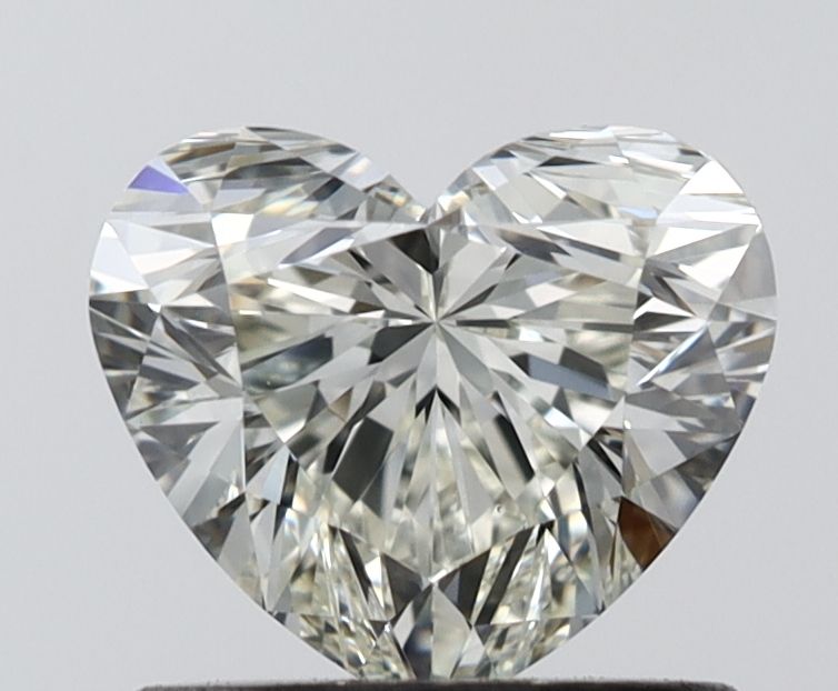 Heart Natural Diamond 0.80ct J VVS1
